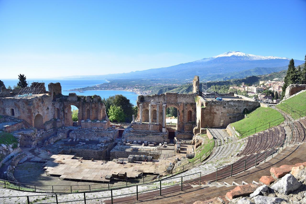 Il teatro greco di Taormina