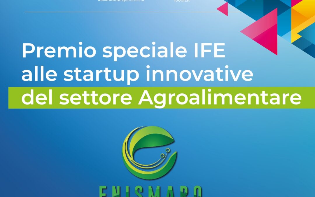 Enismaro vince il premio speciale Italian Food Experience della CBC Italia 2022